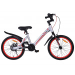 Detský bicykel RoyalBaby Mars RB18-26 18" strieborno červený  